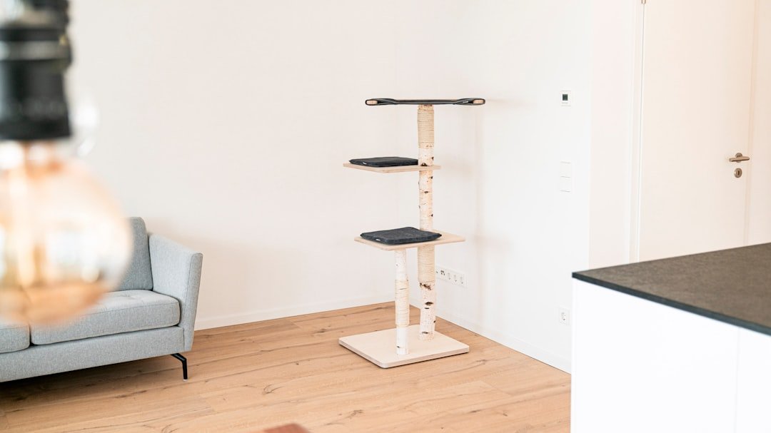 cat tree small space apartment